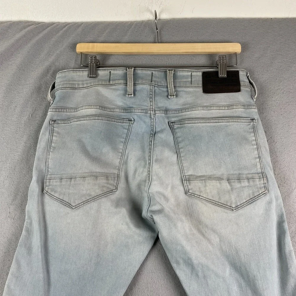 G-Star Raw Airblaze 3D Skinny Jeans Mens 34x32 light Stretch Faded Moto Denim